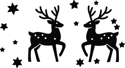 Merry christmas lettering with bell