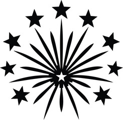 Abstract swirls of blue and gold glitter paint textures intertwined flowing motion isolated on transparent background