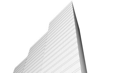 Fototapeta premium Abstract architectural background vector illustration