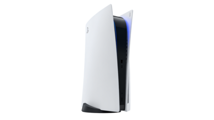 Sleek white gaming console showcasing next-generation tech for interactive entertainment and immersive experiences, perfect for gaming enthusiasts and digital lifestyle blogs