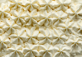 Obraz premium vanilla ice cream texture