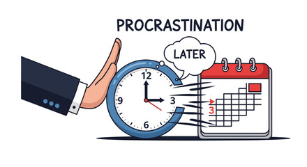 Stop procrastination now! Manage time effectively and boost productivity to achieve success