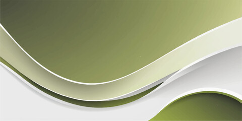 Abstract vector background with dynamic green waves, a modern design for wallpaper, card, or business concept illustration