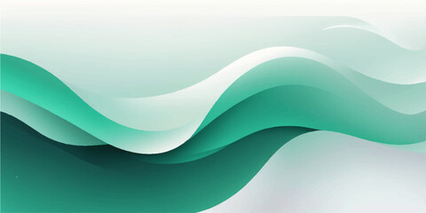 Abstract blue wave background vector illustration with a futuristic, flowing curve design for digital banner template