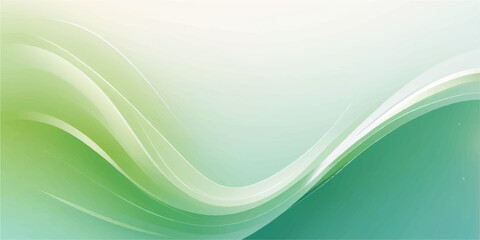 Abstract blue and green wave design illustration with light texture for a vector backdrop template or web wallpaper