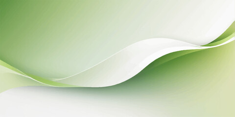 Abstract green wave pattern with light curve design for a business vector backdrop and wallpaper