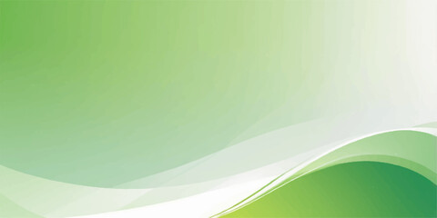 Abstract green wave background featuring dynamic lines, texture, and light for a modern vector illustration and wallpaper design concept
