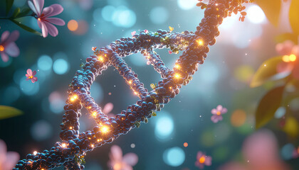 DNA Nature Bioevolution Art