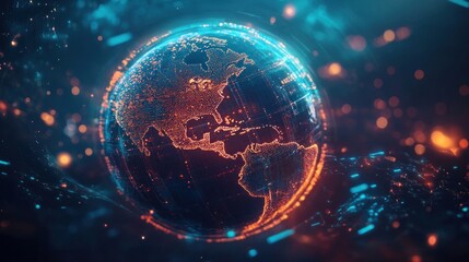 Currency exchange, money transfer, global business, FinTech, online banking, and interbank payment concept