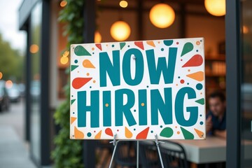 Creative Job Sign Board Design Symbolizing Opportunity and Growth