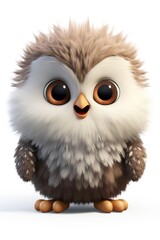 Fototapeta premium Cartoon animal mammal bird.