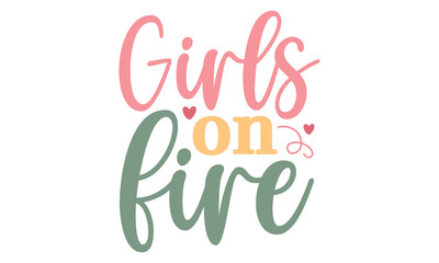 Girl Power EPS Bundle And Single Design