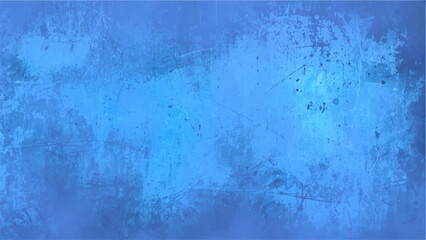 Abstract Blue and Black grunge texture with heavy layer of distressed, scratched and splattered paint. Modern aesthetic; perfect for Halloween, punk, or urban themed design