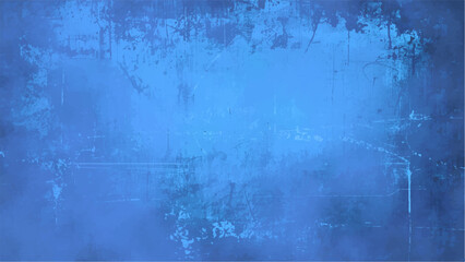 Abstract Blue and Black grunge texture with heavy layer of distressed, scratched and splattered paint. Modern aesthetic; perfect for Halloween, punk, or urban themed design