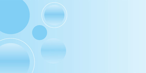 Abstract geometric background gradient soft light blue bokeh for Graphic Business background hitech technology digital design illustration, Vector