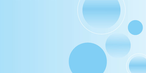 Abstract geometric background gradient soft light blue bokeh for Graphic Business background hitech technology digital design illustration, Vector eps10