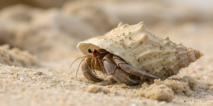 crab on the beach