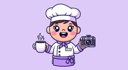 Green elephant with black outlines on a white background