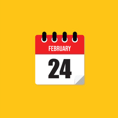 February 24 Calendar
