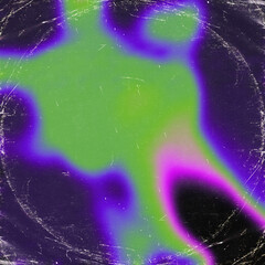 Vintage old blurred dusted grainy gradient background Worn music Album Cover Ringwear Square image. Easy to use for poster, flyer, music album cover design nostalgia, vintage, 80s, 90s style synthwave