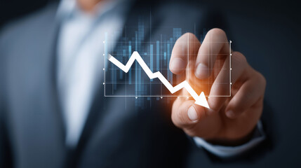 Cost reduction business strategy corporate environment visualization concept strategic planning financial analysis