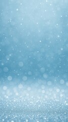 Fototapeta premium Sparkling blue bokeh background mobile wallpaper