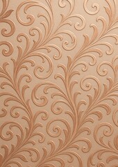 Elegant embossed floral pattern