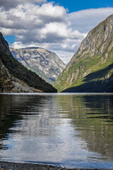Scenic views near Bakka, Norway