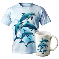 blue tea cup with teapot