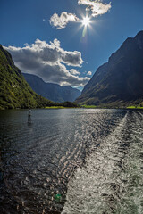 Scenic views near Bakka, Norway