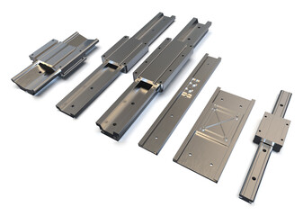 Linear guide components