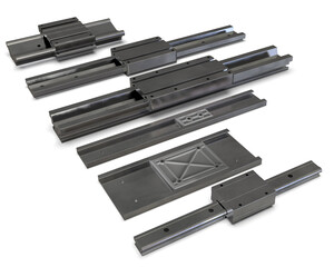 Linear guide components
