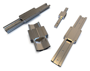 Linear guide components