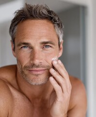 Fototapeta premium un uomo e la sua pelle