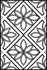 Seamless Beige Floral Vine Pattern on Black Background Featuring Vertical Leaves and Delicate Flowers for Sophisticated Wallpaper and Textile Design