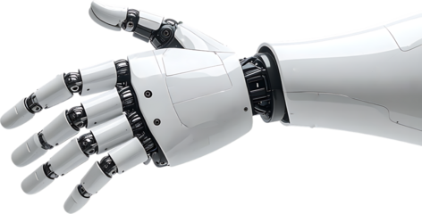 Robot Hand Isolated