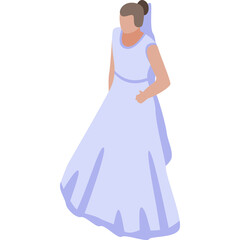 bride in wedding dress