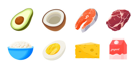 Healthy food icon. Fats icon