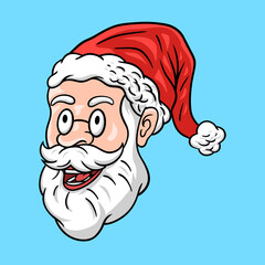santa claus cartoon