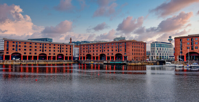 The Royal Albert Dock in LIverpool