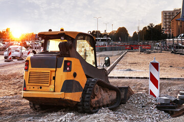  Skid Steer Loader Carrying