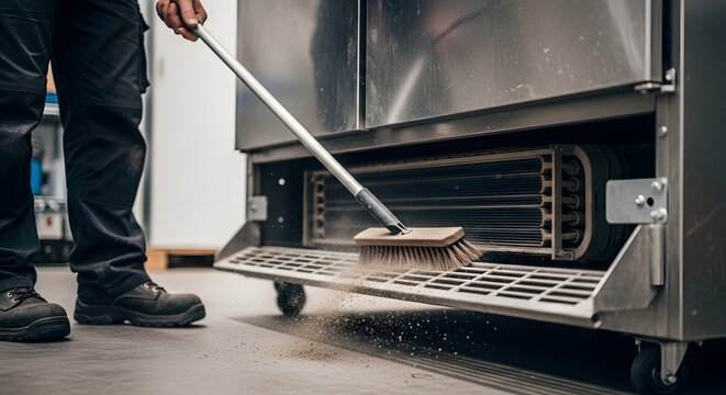 Professional Cleaning of Commercial Refrigerator Condenser Coils for Optimal Performance and Hygiene