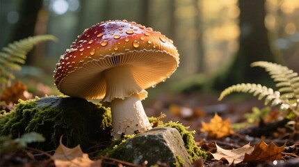mushroom in the forest