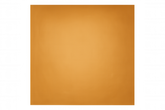 Orange yellow gradient on blank solid color background, soft textured surface with copy space available, transparent background
