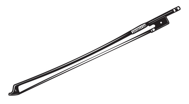 Black outline icon of a single windshield wiper blade, showing detailed connectors and a sleek aerodynamic design for effective water clearance.
