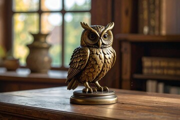 ビンテージ感のある真鍮の置物