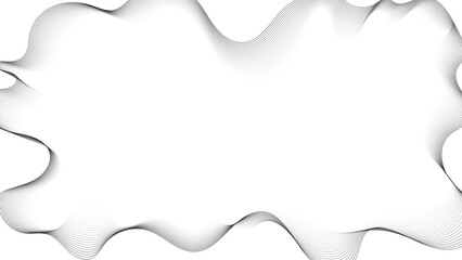 Abstract Artistic Form: A dynamic, flowing representation that uses graceful curves and subtle shading to create a mesmerizing visual experience. vector illustration