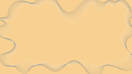 Abstract Fluid Forms: Smooth, flowing lines and organic shapes weave across a warm, inviting canvas, creating a captivating and dynamic design. vector illustration