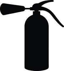 Fire Extinguisher Silhouette Vector
