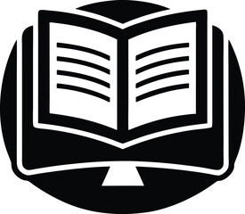 Screen reader vector icon